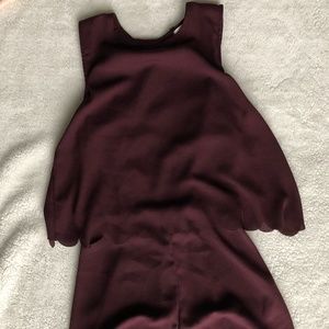 🌻Open back romper